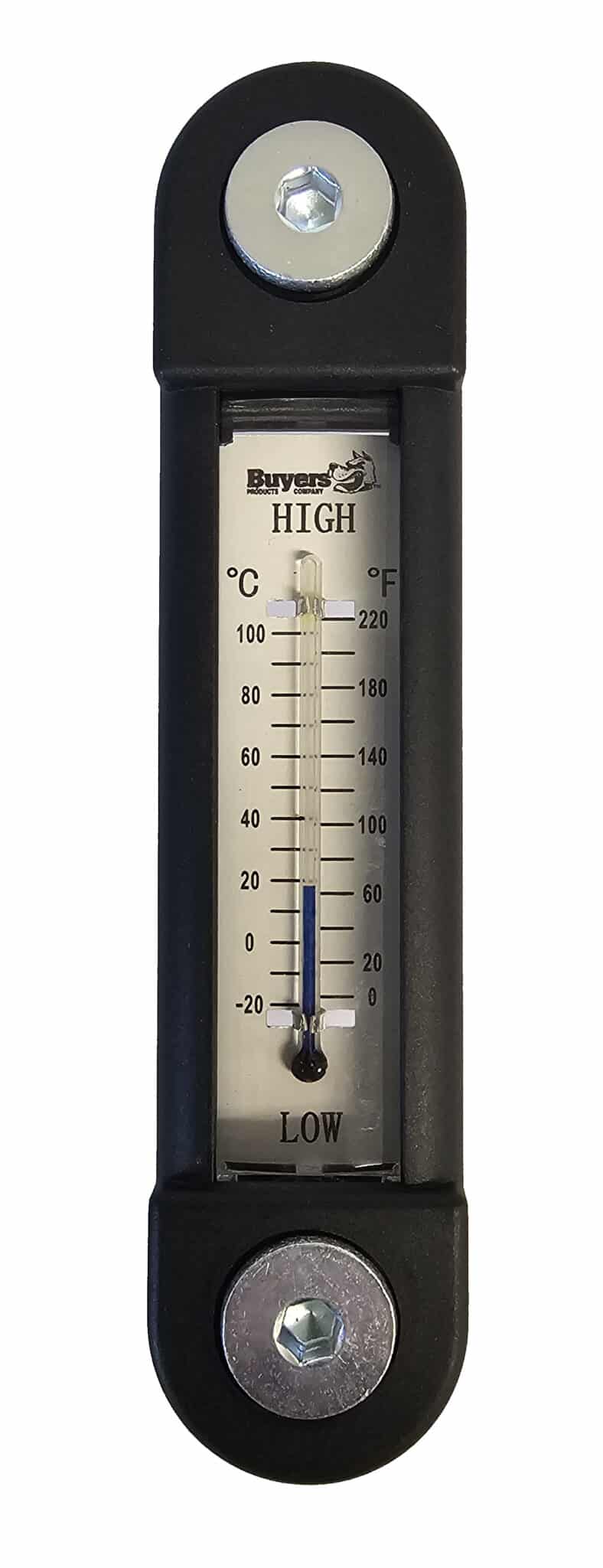 5" Flush Mount Oil Level Gauge with Thermometer, LDR02A