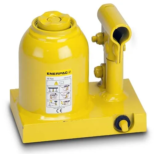 Enerpac 10 Ton Short Industrial Bottle Jack, GBJ010S