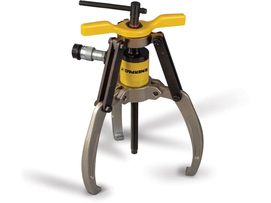 Enerpac LGH-314 14 Ton Hydraulic Lock Grip Puller with Hydraulic Cylinder 3 Jaw