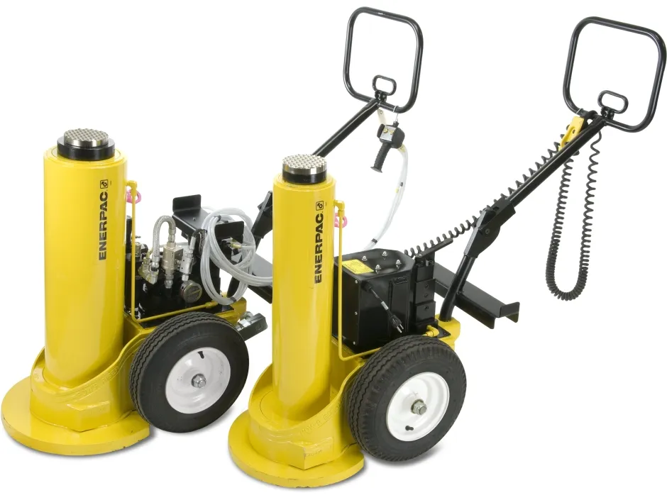 Enerpac PREMB06014L Electric Pow&apos;r-Riser Lifting Jack 60 Ton 14 in Stroke 115 VAC