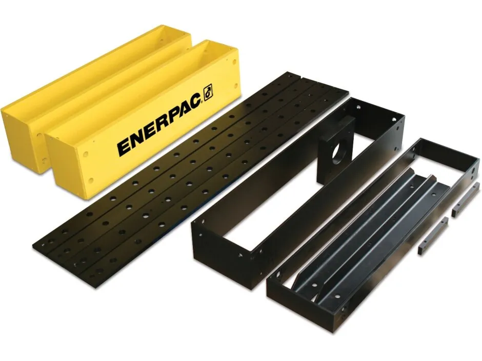 Enerpac XLP5013ZEBU 50 Ton Workshop Hydraulic Press, RR5013 Double-Acting Cylinder, ZE4408SB Electric Pump