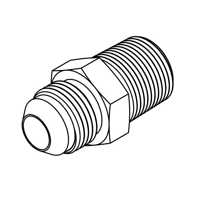 2404-02-02 , 02MJ-02MP 1/8" X 1/8" - Image 2