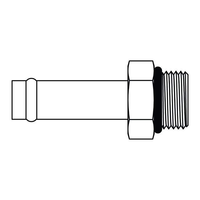 4604-04-04 , 04 BEADED STEM-04MOR 1/4" X 1/4" - Image 2