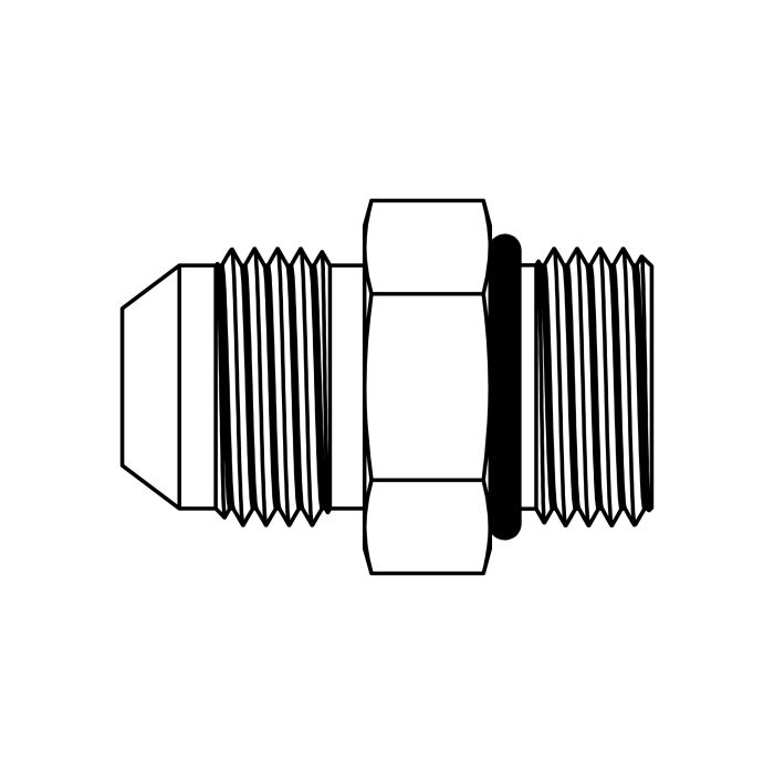 6400-12-06 , 12MJ-06MOR 3/4" X 3/8" - Image 2