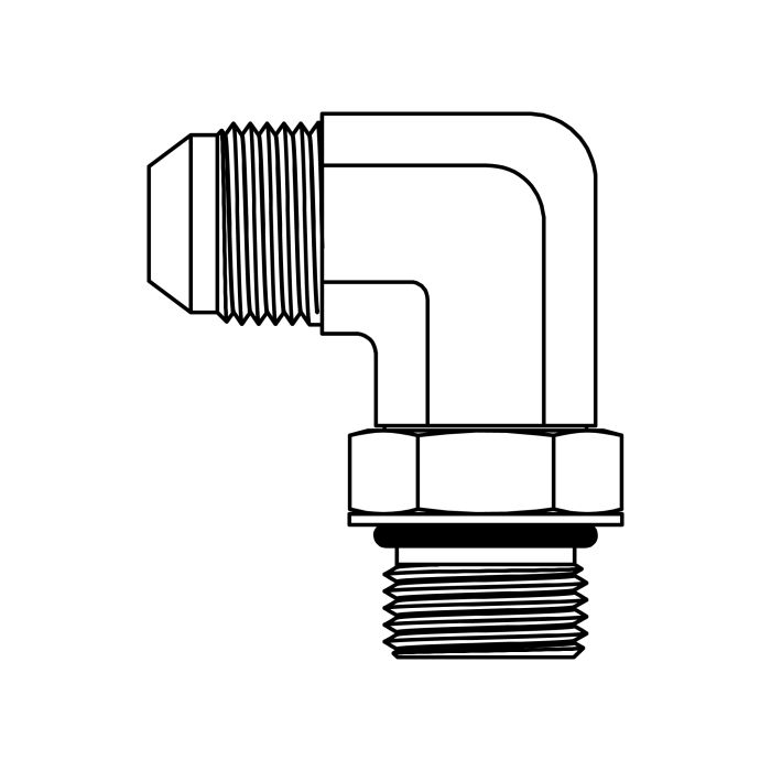 6801-06-06 , 06MJ-06MOR 90 3/8" X 3/8"