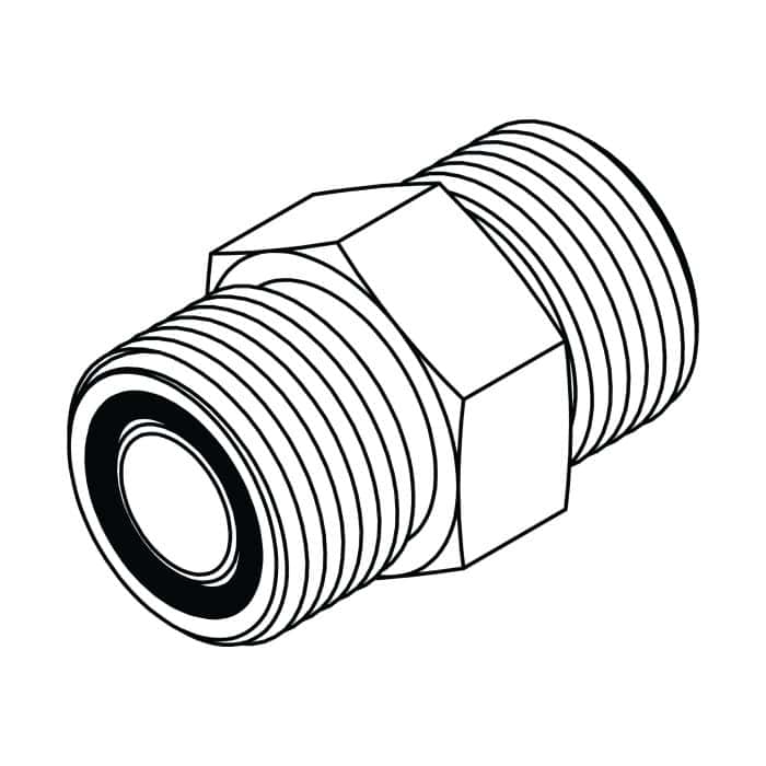 FF2403-12-08 , 12MORFS-08MORFS 3/4" X 1/2"