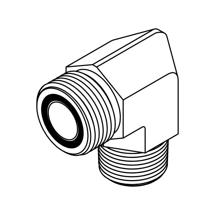 FF2501-12-16 , 12MORFS-16MP 90 3/4" X 1" - Image 2