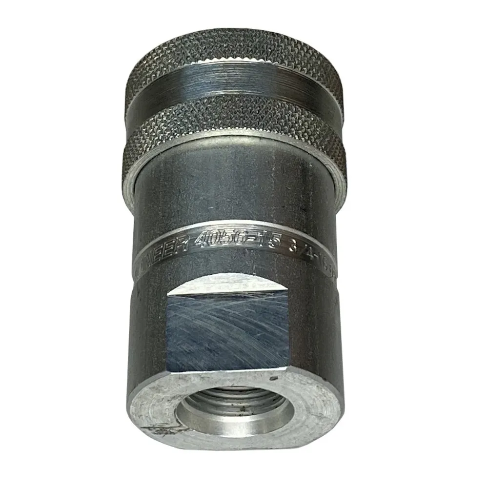 Pioneer 4056-15, 1/2" Female Coupler, 3/4-16 ORB, Agricultural Interchange to OEM Tractor Connections