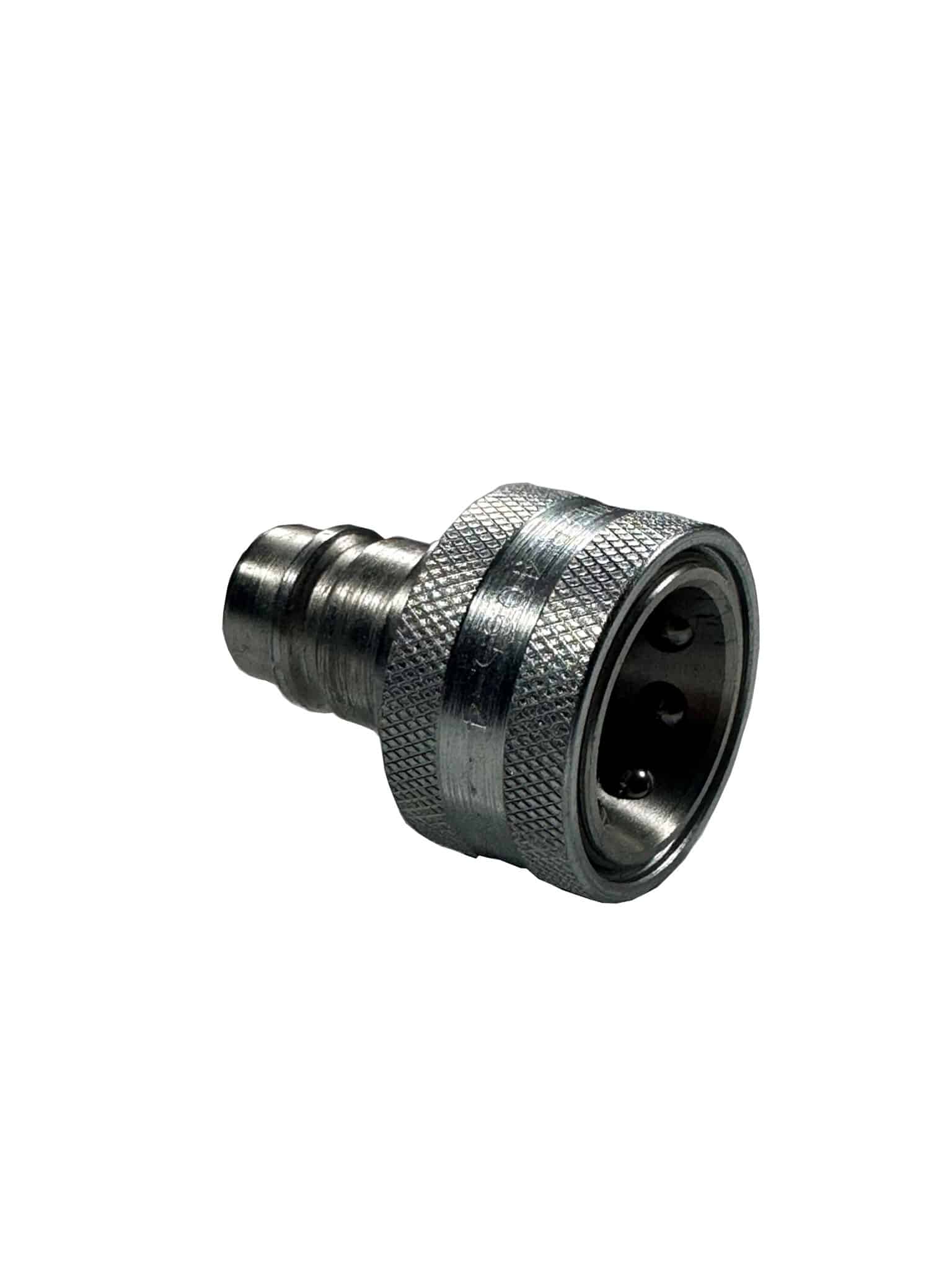 Pioneer 4065-4, 1/2" Quick Coupling Adapter, John Deere Male Tip to Pioneer Female Body