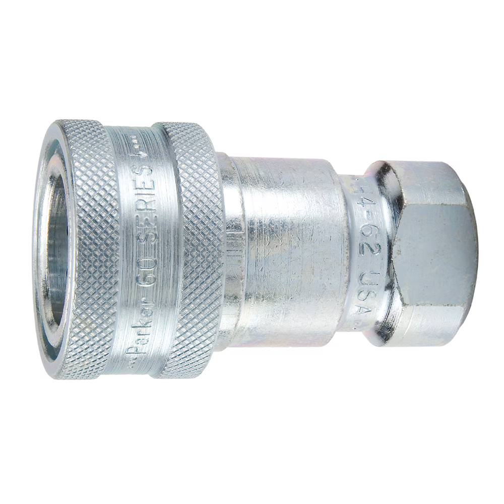 Parker H3-62 60 Series Female NPTF Coupling - Steam Service