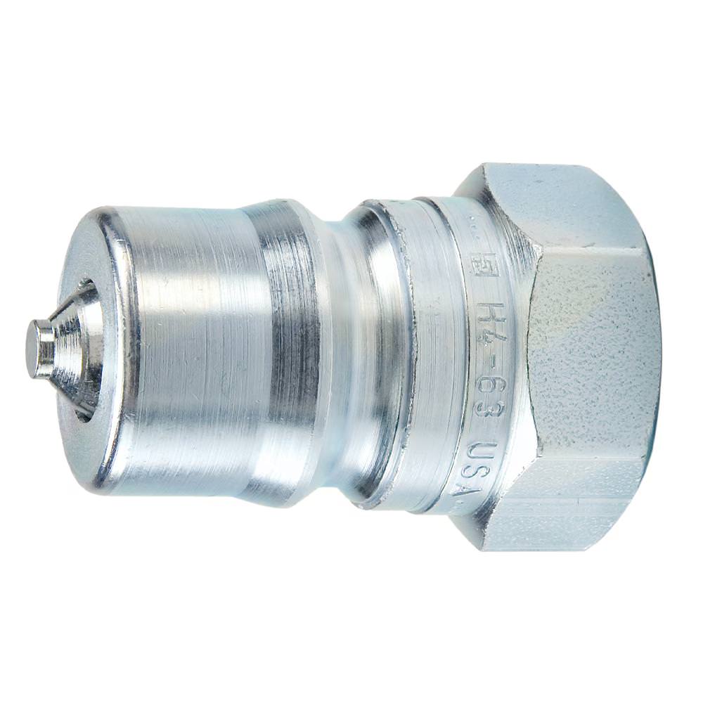Parker H4-63, 1/2, Female Nipple, 1/2-14 NPTF, 12 GPM, 4,000 PSI