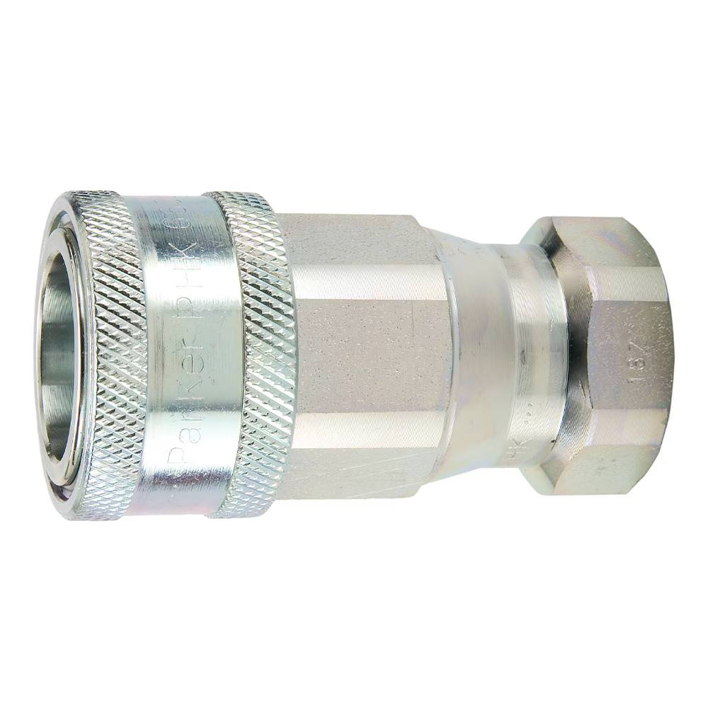 Parker 6601-8-10 Steel Female NPTF 1/2 Coupling