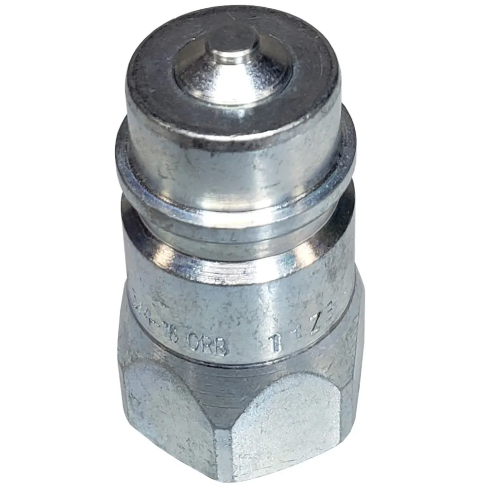 Pioneer DR10008, 1/2", Female Nipple, 3/4-16 ORB, Agricultural Interchange to OEM Tractor Connections