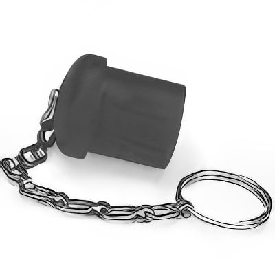 Parker 5209-4 Quick Disconnect Dust Cap for 4000/5000 Series