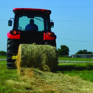 Three Point Hay Bale Unroller for Tractors