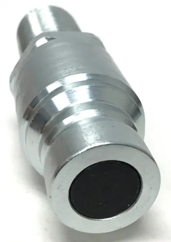 Parker 1/2" Flush Face Skid Steer Coupling, FEM-502-10BMS (Nipple Half)