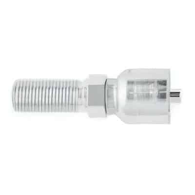 Parker 43 Series Male Seal-Lok - Bulkhead without Locknut - Straight JB (with O-Ring) - 5/8 Inch