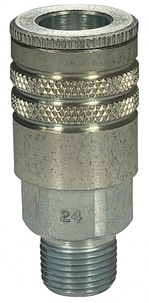 24 | Pneumatic Industrial Interchange Quick Couplers 3/8"