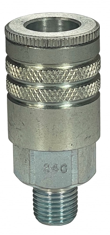24C | Pneumatic Industrial Interchange Quick Coupler 1/4"