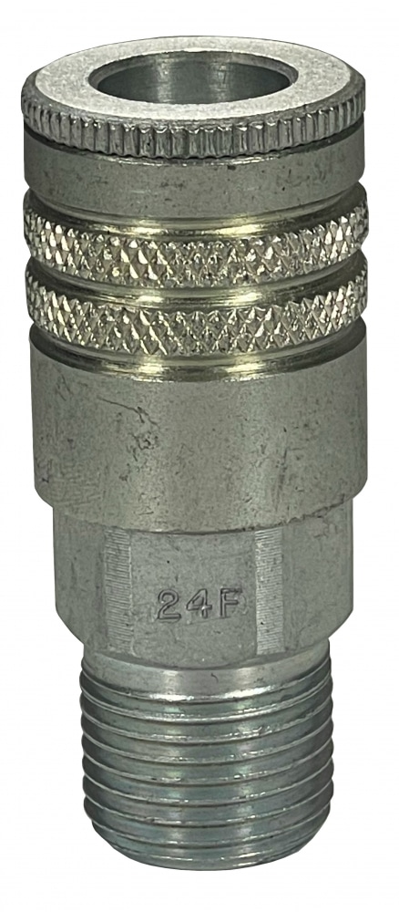 24F | Pneumatic Industrial Interchange Quick Coupler 1/2"