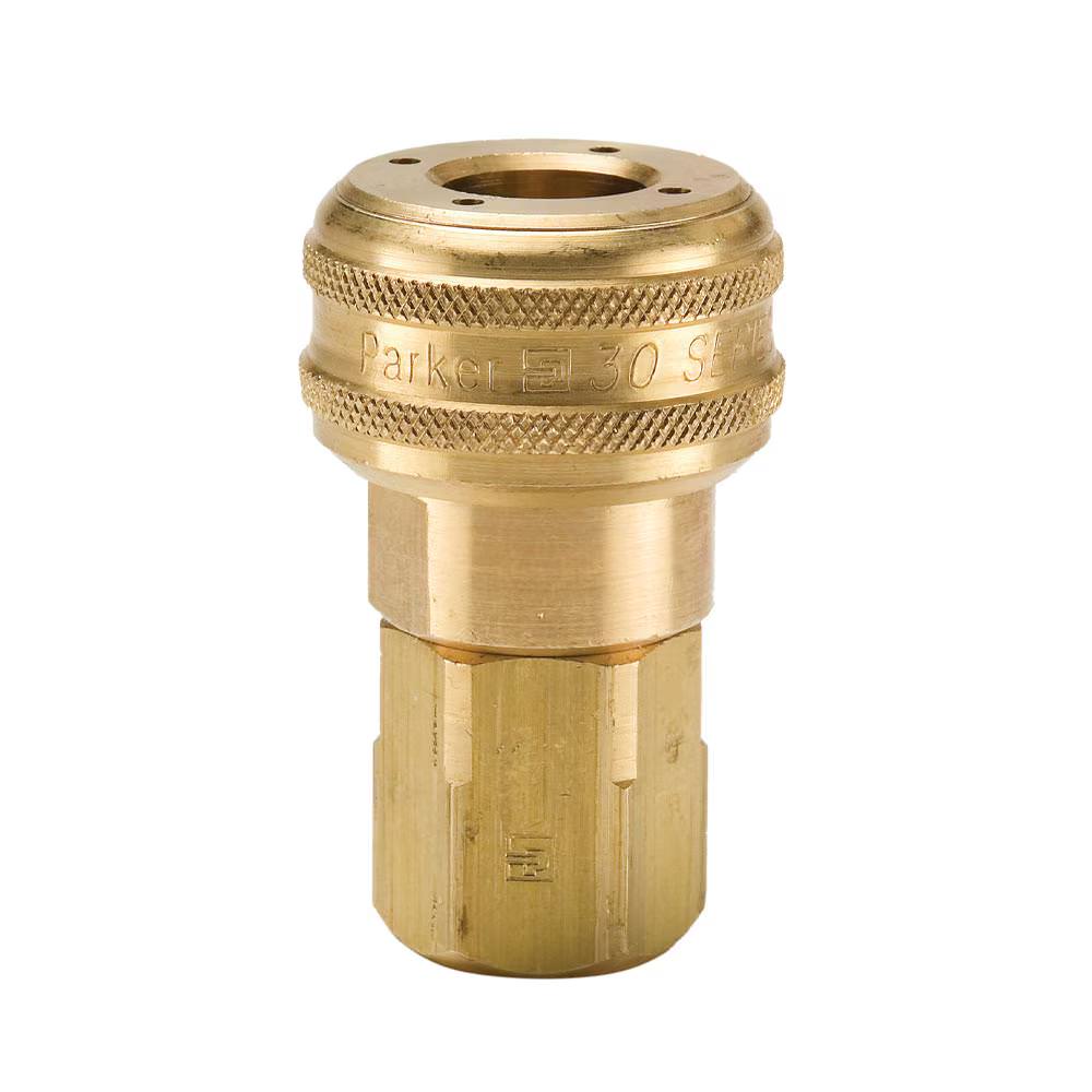 Parker B33N 30 Series Female NPTF Quick Disconnect Coupler