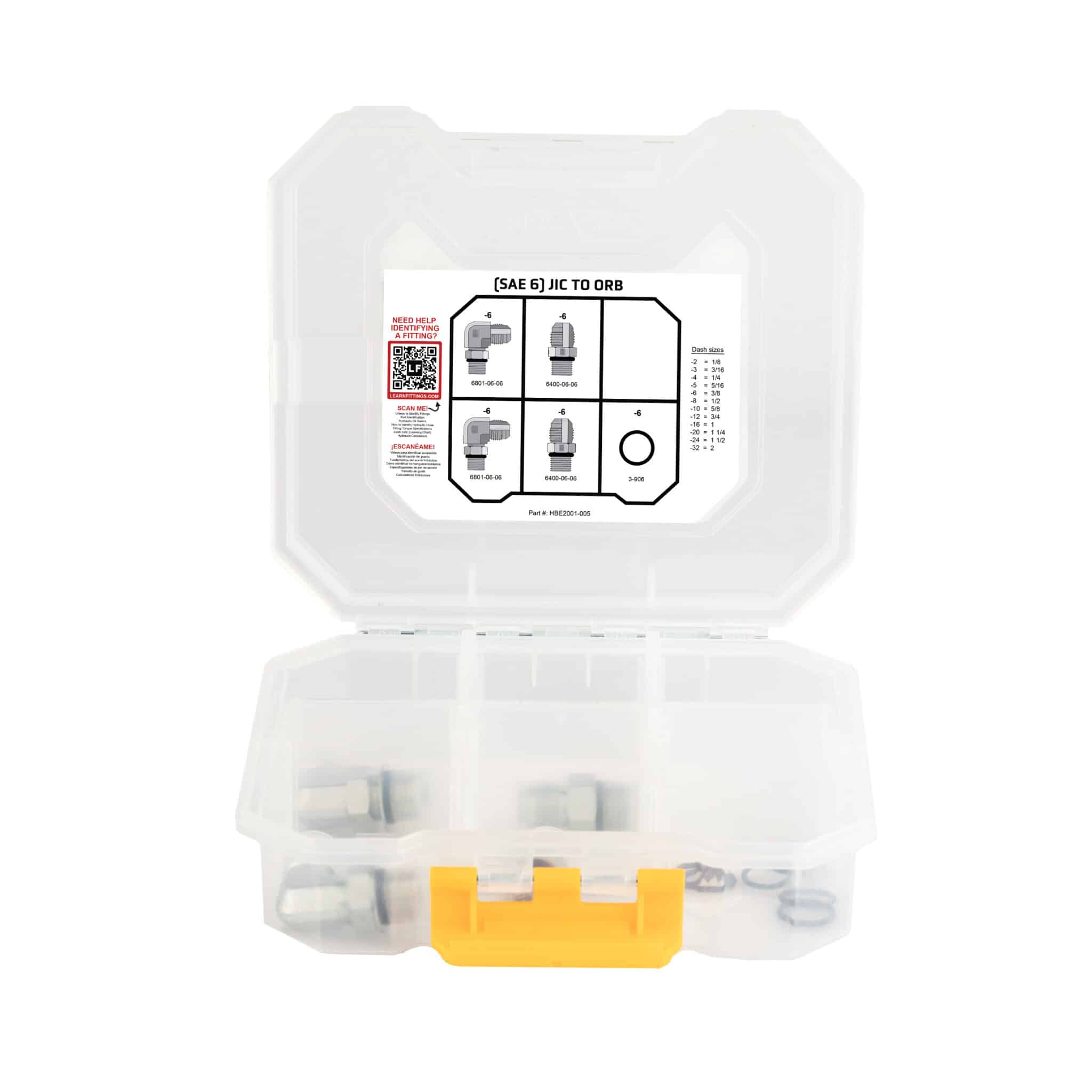 (SAE 6) JIC to ORB Mini Pack