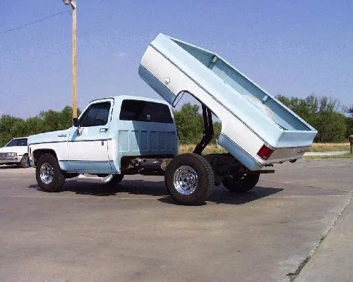 2 Ton Dump Bed Kit for 1994-2002 Dodge Pickup Tucks With 6&apos; Bed Lengths