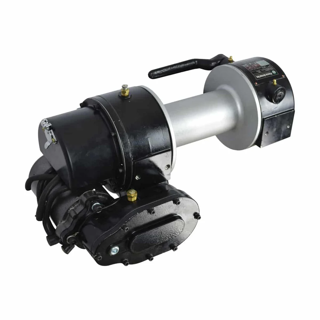 Pierce Industrial Winch, 12,500 lb 12 Volt 11" Drum