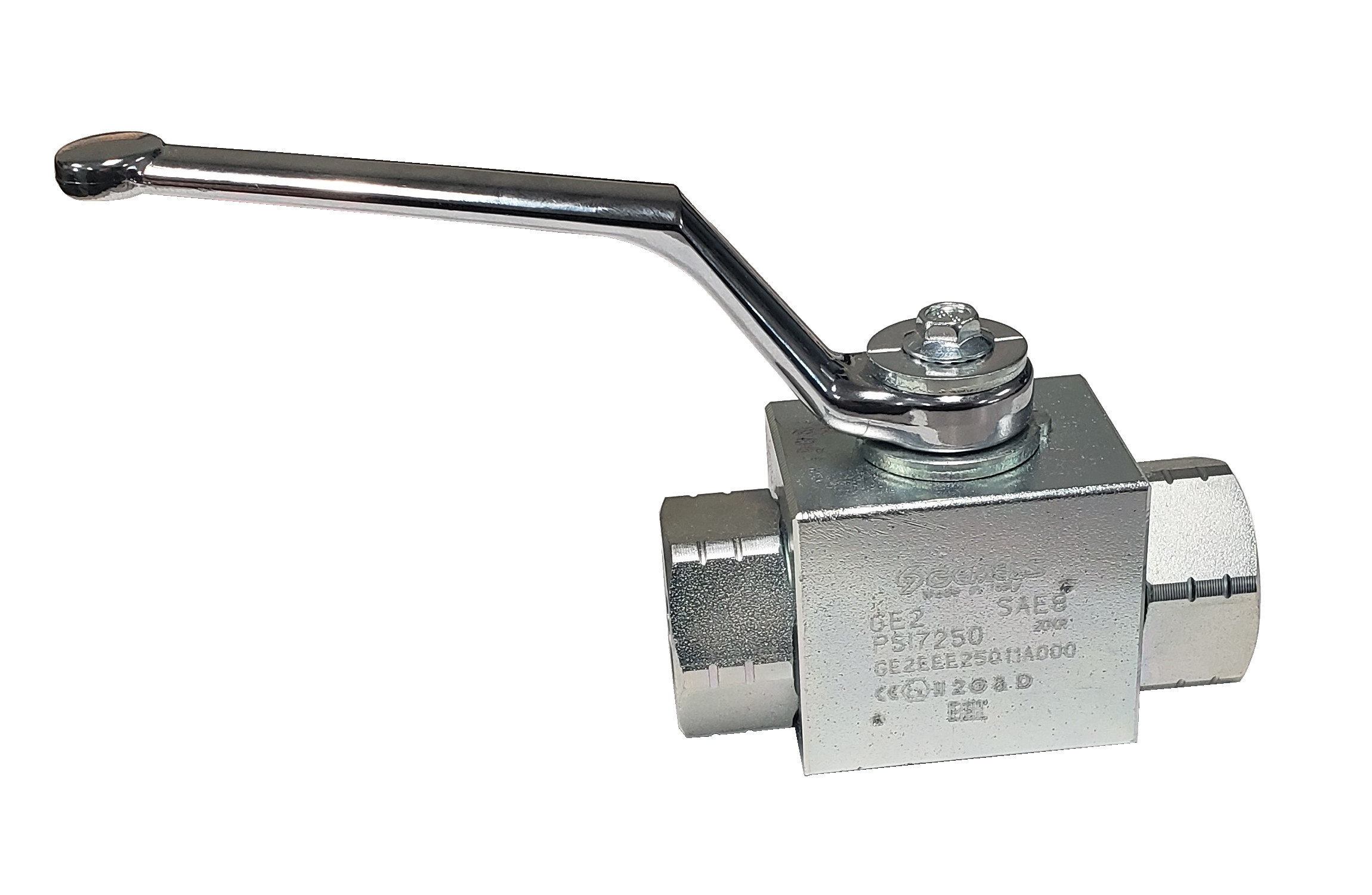 2-Way High Pressure Ball Valve with 3/8" SAE Ports, GE2SAE6