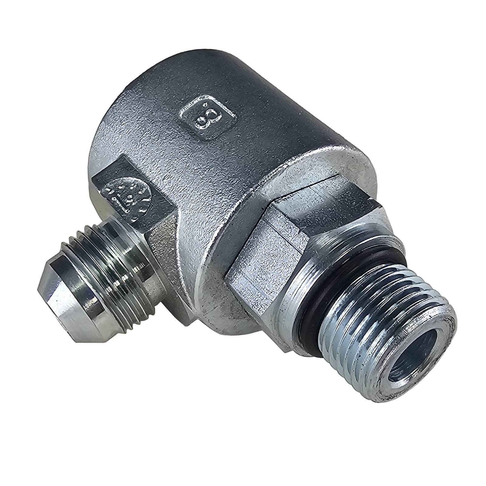 1/2? 90 Degree Live Swivel | 1/2" JIC Male X 1/2" ORB Male, 9S8J8-O8