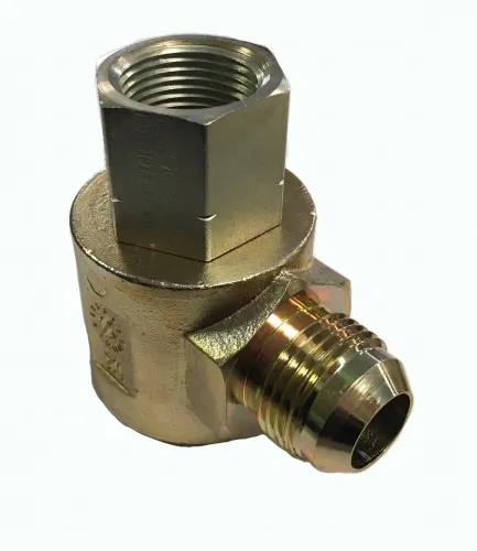 3/4" 90 Degree Live Swivel | 3/4 JIC Male X 3/4 NPTF Female, 9S12J12-PF12