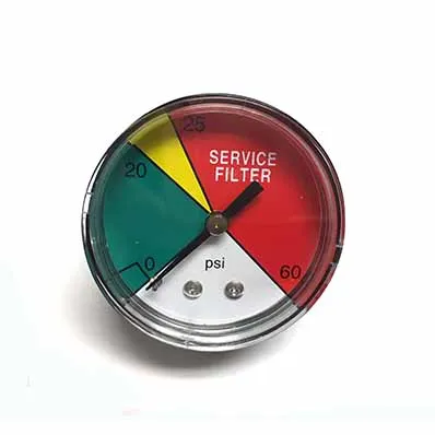 DCI-20 2" Service Filter Gauge with 25 PSI Filter Bypass