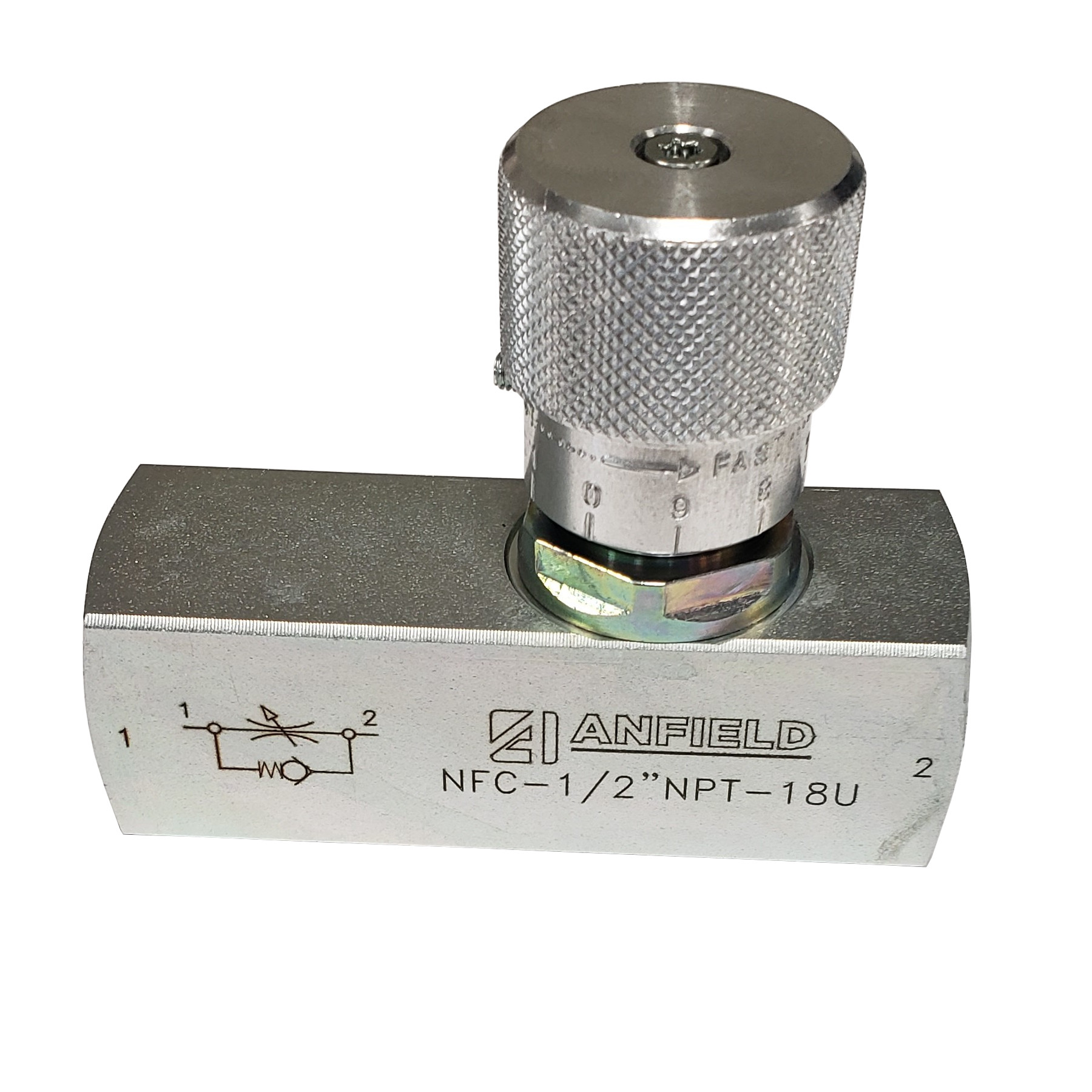 Flow Control Needle Valve 1/4" NPT