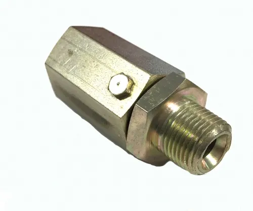 3/8" NPTF In-Line Live Swivel | 3/8 NPTF Female X 3/8 NPTF Male, S6PF6-P6