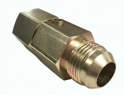 3/4" JIC In-Line Live Swivel | 3/4 JIC Male X 3/4 NPTF Female, S8J12-PF12