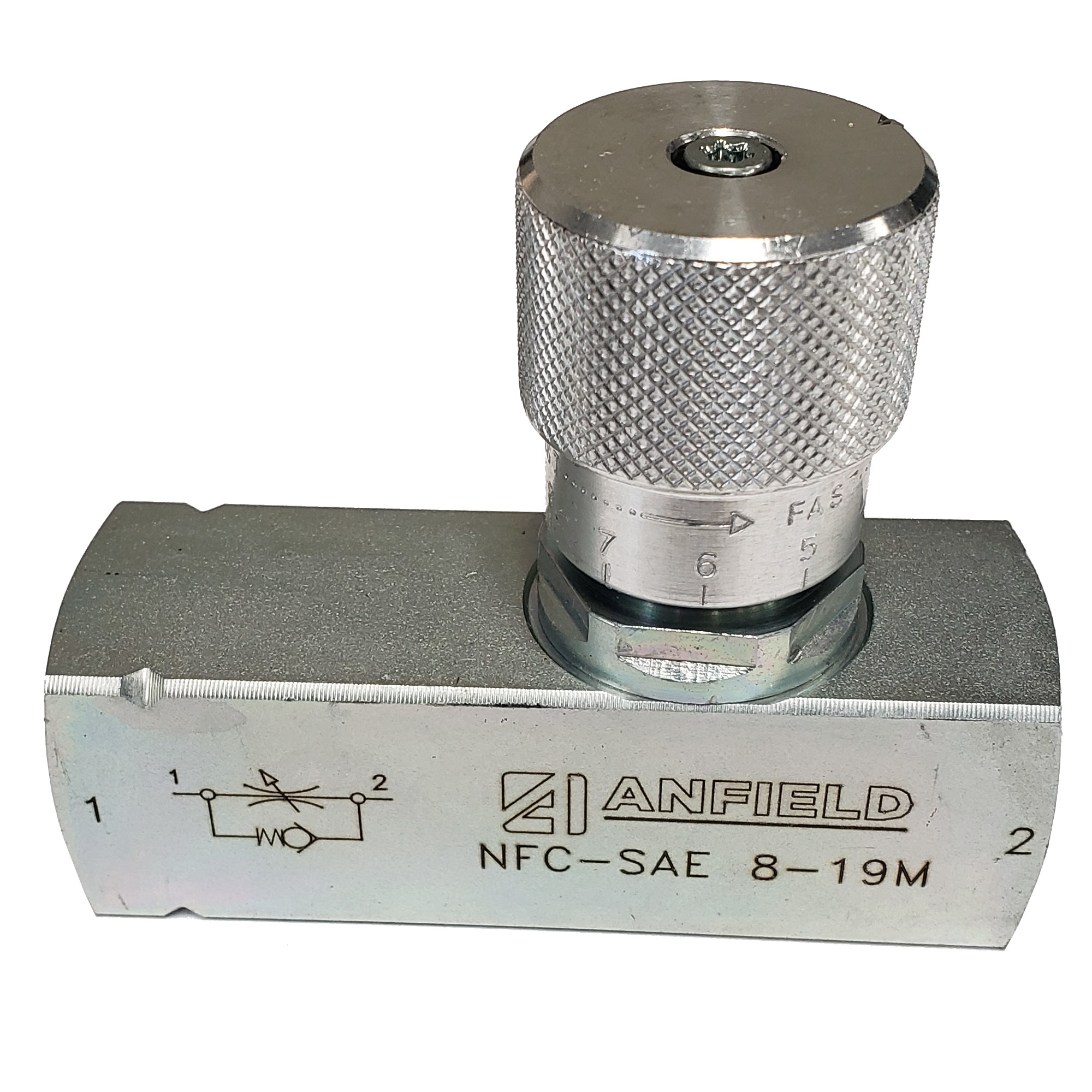 Flow Control Needle Valve #6; SAE