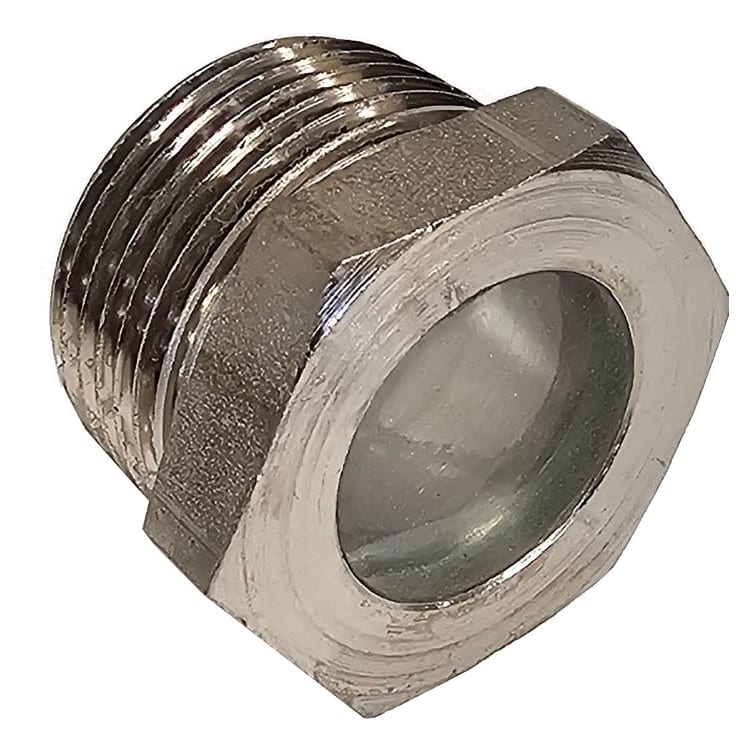 1-5/8-12 Sight Glass for Hydraulic Reservoir Tank, LSW-A20