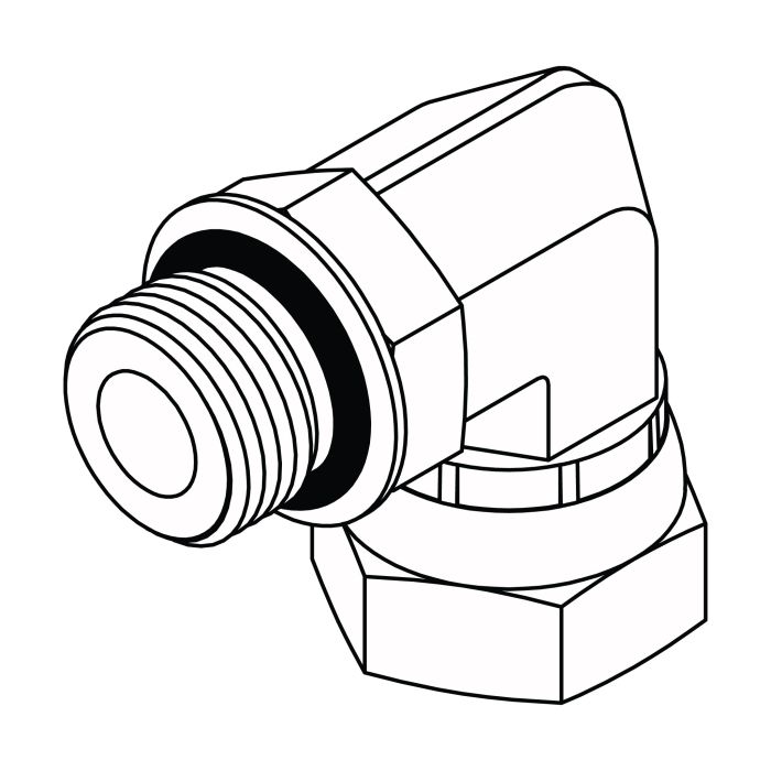 6901-16-12 , 16MOR-12FPX 90 1" X 3/4" - Image 2