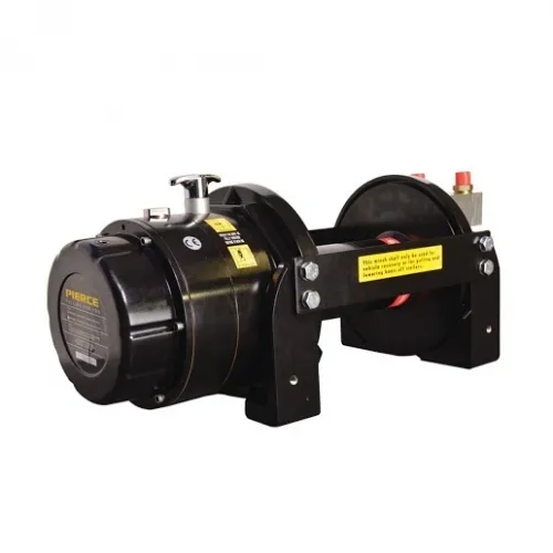 Pierce Hydraulic Recovery Winch: 18,000 lb