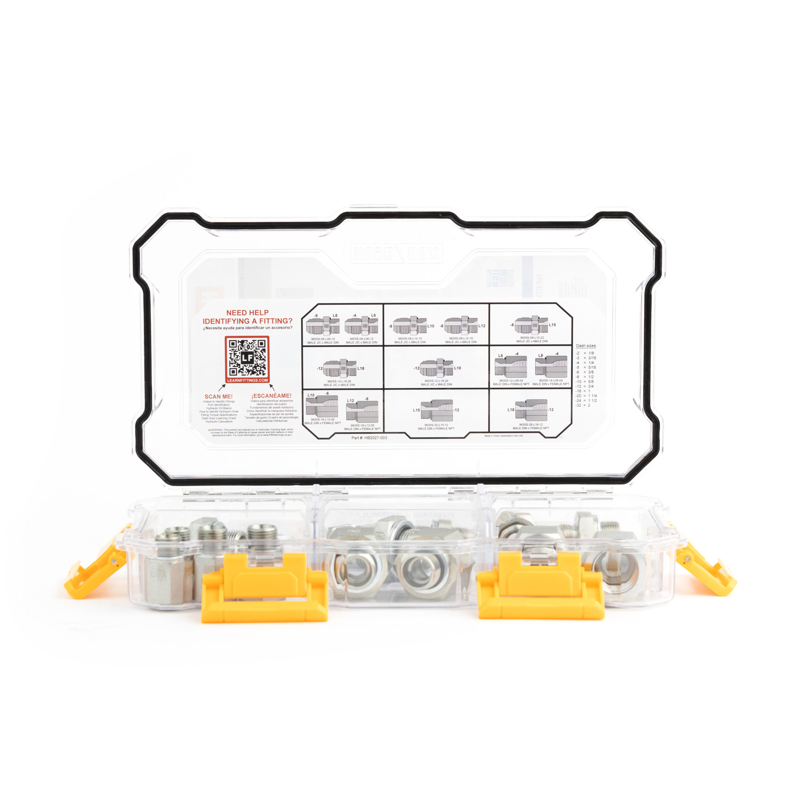 Easy Pack Everyday LIGHT DIN to JIC, NPT