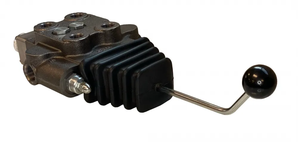 SBAF2J CROSS DOUBLE SPOOL VALVE WITH JOYSTICK, BA2AIXAG3EA3