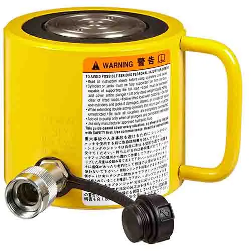 Enerpac RCS-1002 Single-Acting, Low Height Cylinder with 100-ton Capacity and 2.25" Stroke
