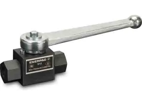 Enerpac V-12 Manual Shut-Off Valve, SAE #4