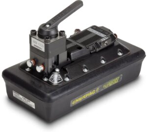 Enerpac PAMG-1405N Turbo II Air Hydraulic Pump 4/3 Manual Valve 230 in3 Usable Oil