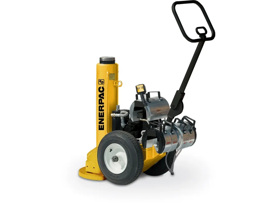 Enerpac PRASA10016L Pneumatic Pow'r-Riser Lifting Jack 100 Ton 16 in Stroke