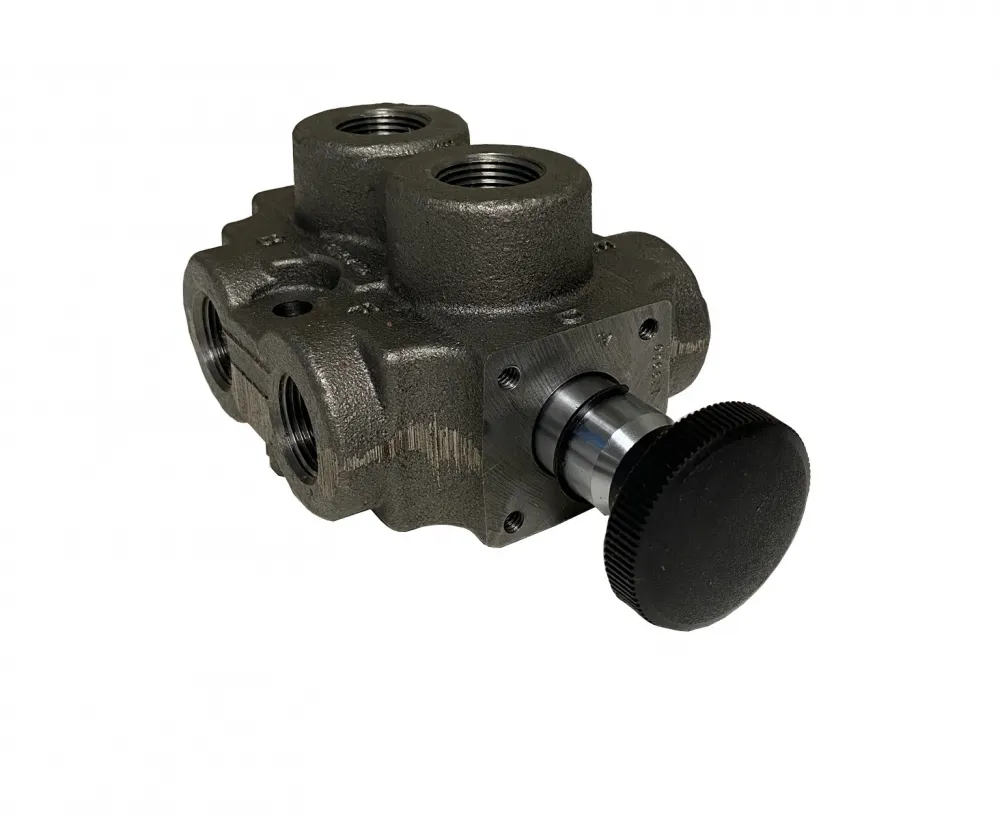 Cross SD4 Selector Valve SD4BKLA4, 3/4" NPTF Ports