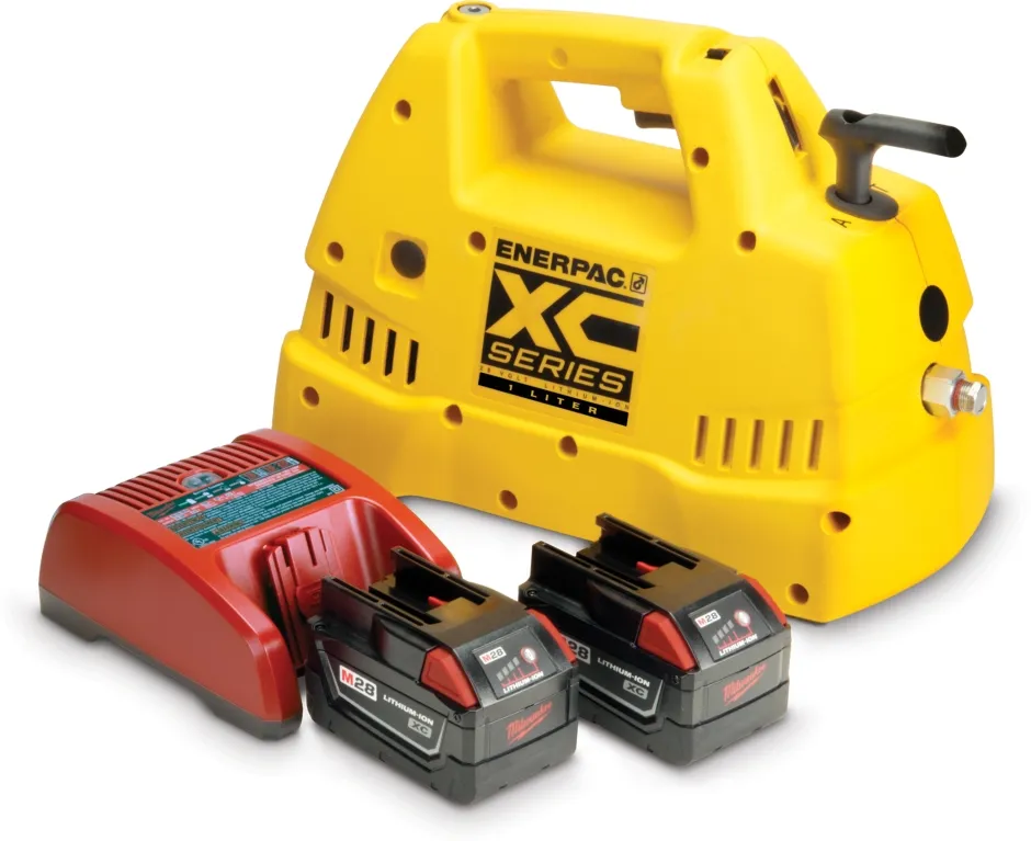 Enerpac XC-1201MB Cordless Hydraulic Pump, 115V Charger