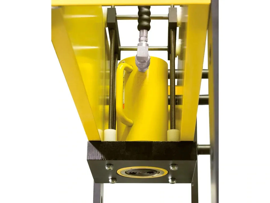 Enerpac XLP506P802U 50 Ton Workshop Hydraulic Press, RC506 Single-Acting Cylinder, P802 Hand Pump - Image 3