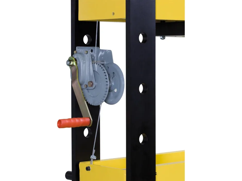 Enerpac XLP506P802U 50 Ton Workshop Hydraulic Press, RC506 Single-Acting Cylinder, P802 Hand Pump - Image 4