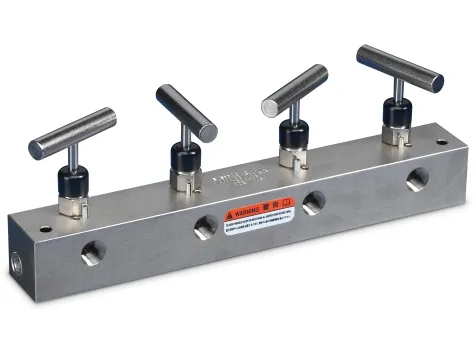 Enerpac AM-41 Split-Flow Hydraulic Manifold, 7-Port